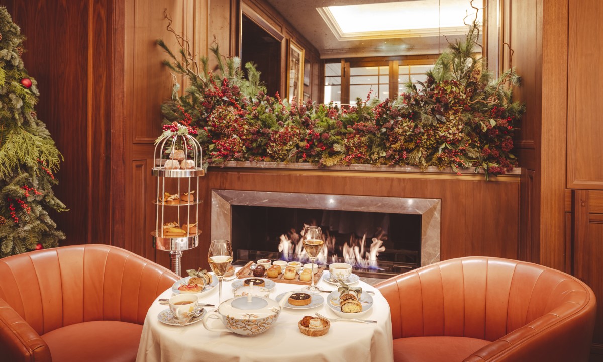 Seasonal cheer at the Carlton Tower