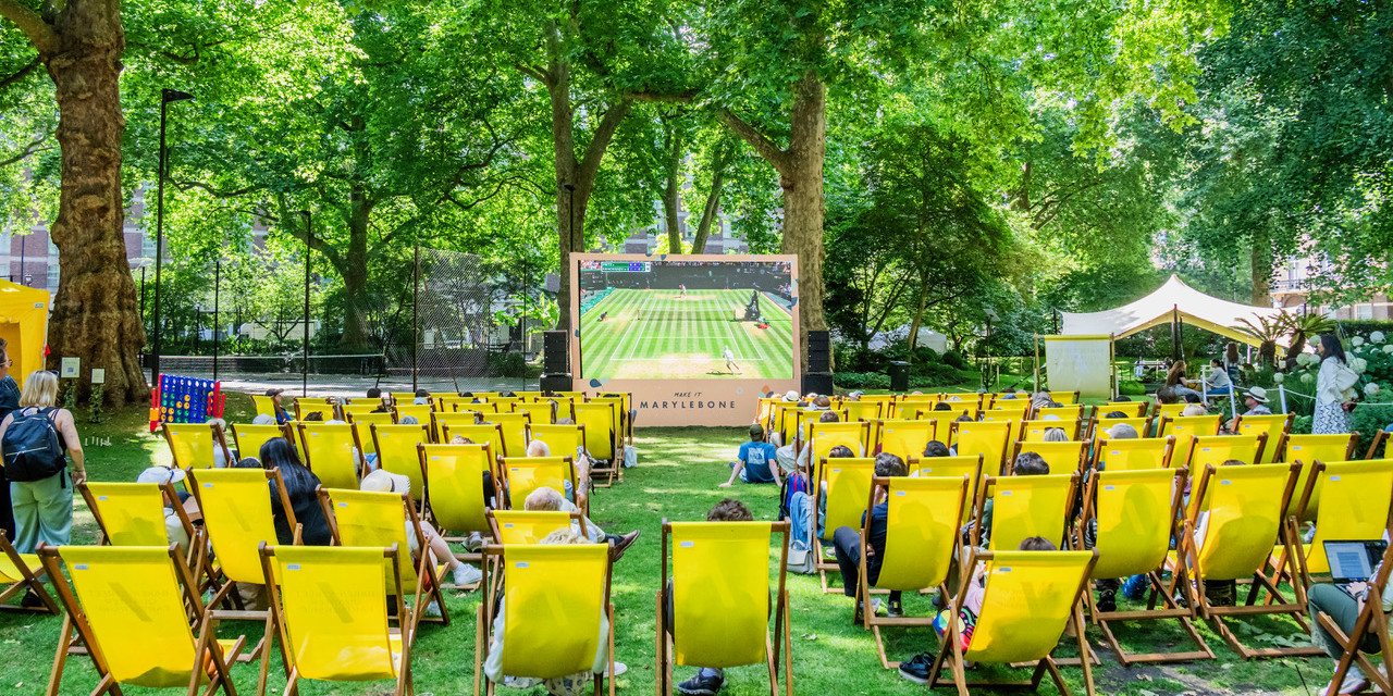All the Wimbledon events and screenings to know about in Mayfair and beyond