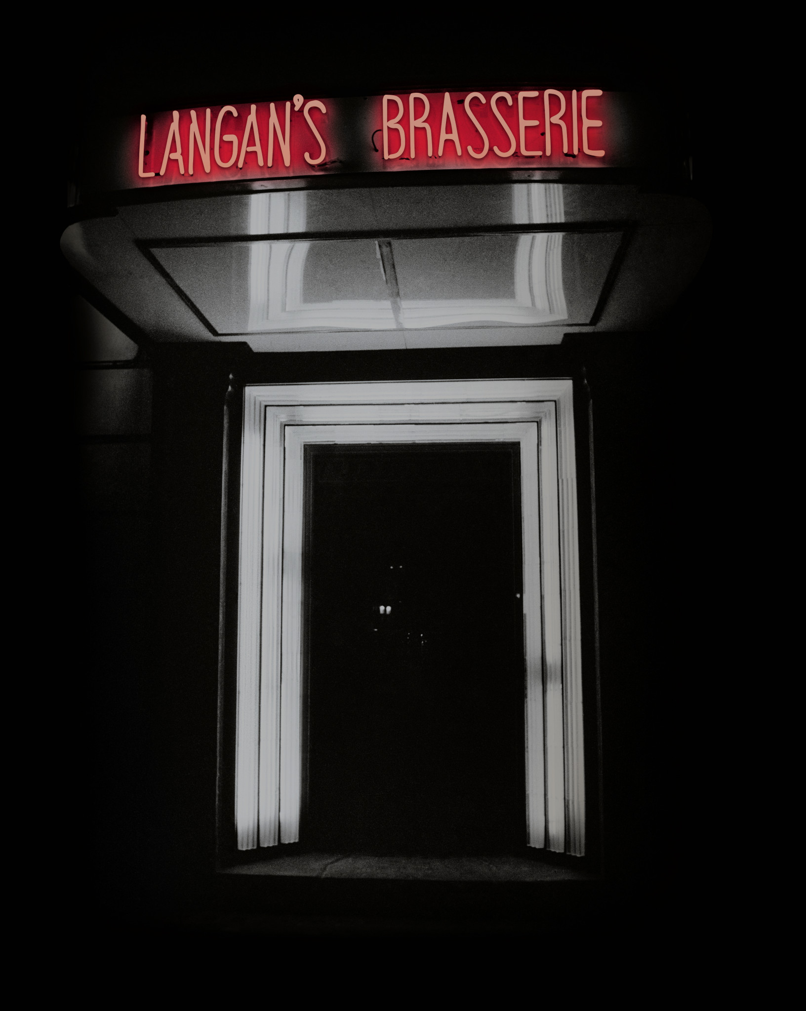 Langan's door