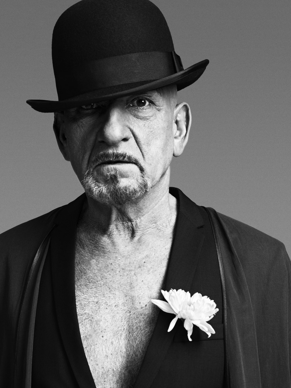 Photo of Sir Ben Kingsley with a hat on
