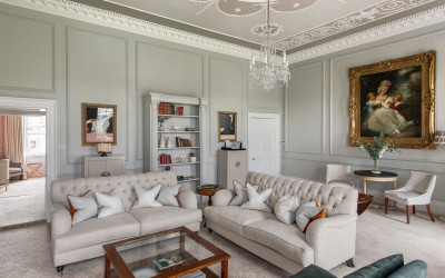 Period charm at Bath's Royal Crescent